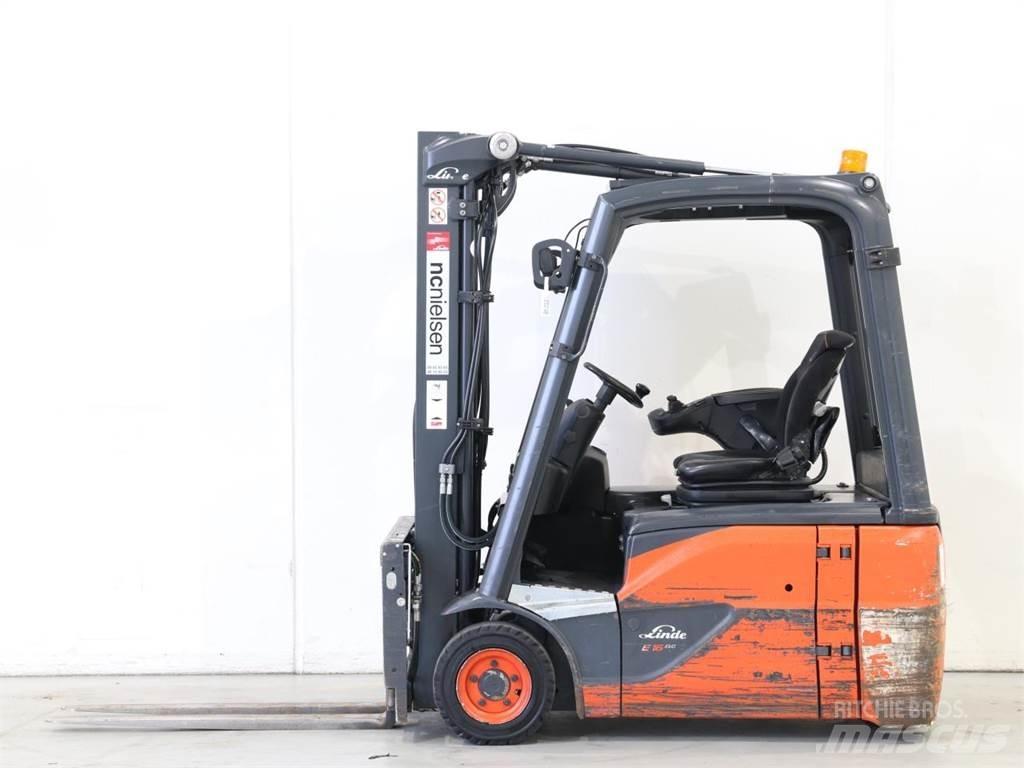 Linde E16/386-02 EVO Elektriskie iekrāvēji