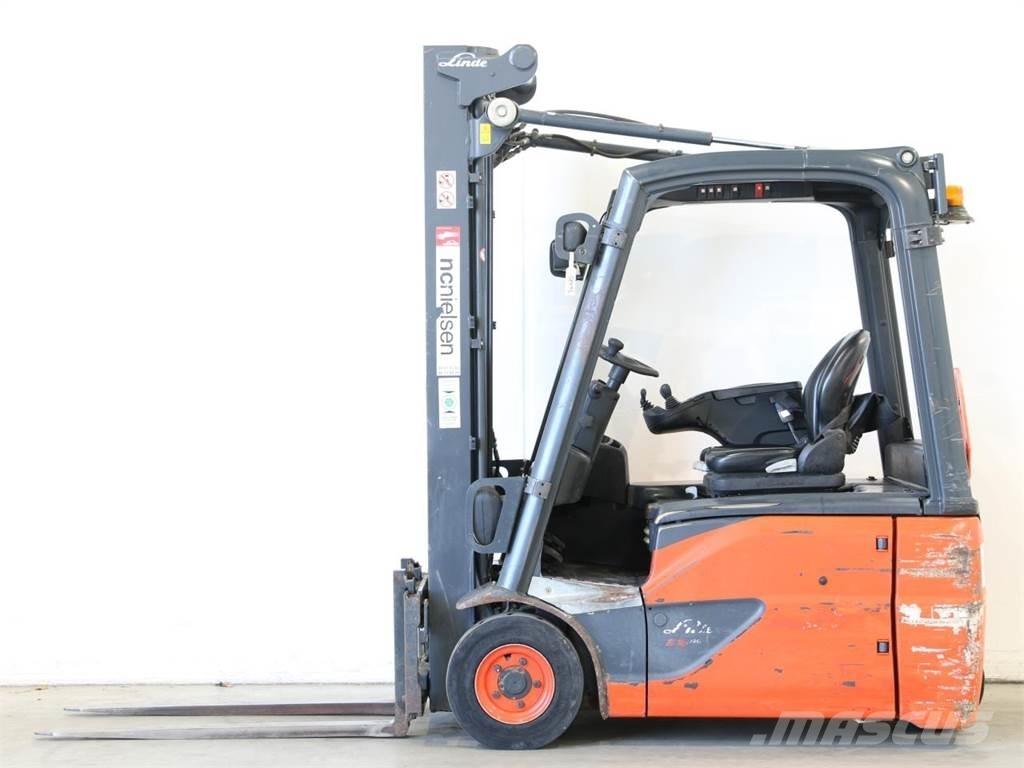 Linde E16/386-02 EVO Elektriskie iekrāvēji