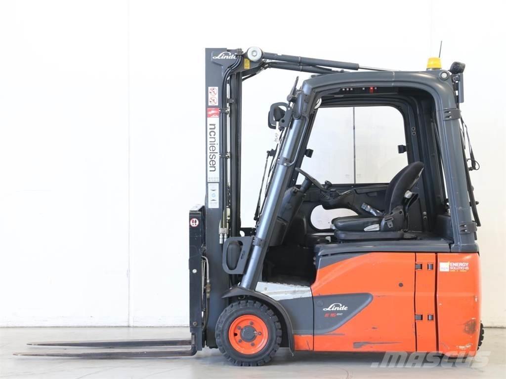 Linde E16/386-02 EVO Elektriskie iekrāvēji