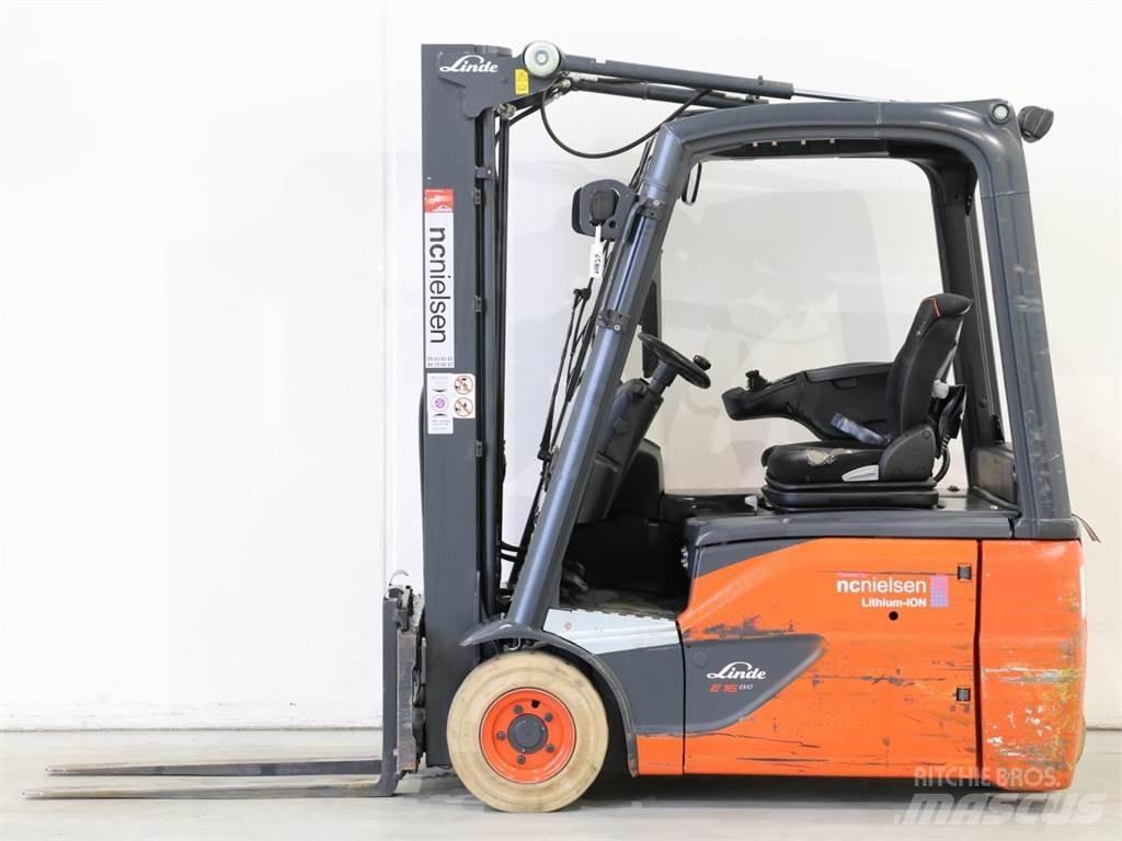 Linde E16/386-02 EVO Elektriskie iekrāvēji