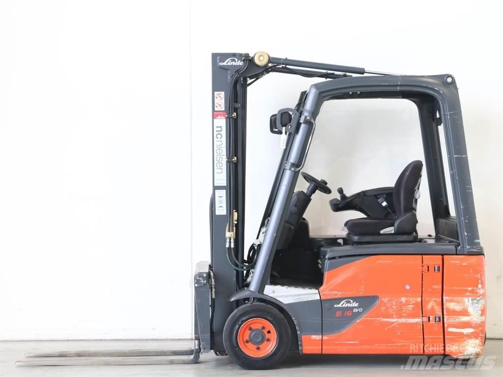 Linde E16/386-02 EVO Elektriskie iekrāvēji