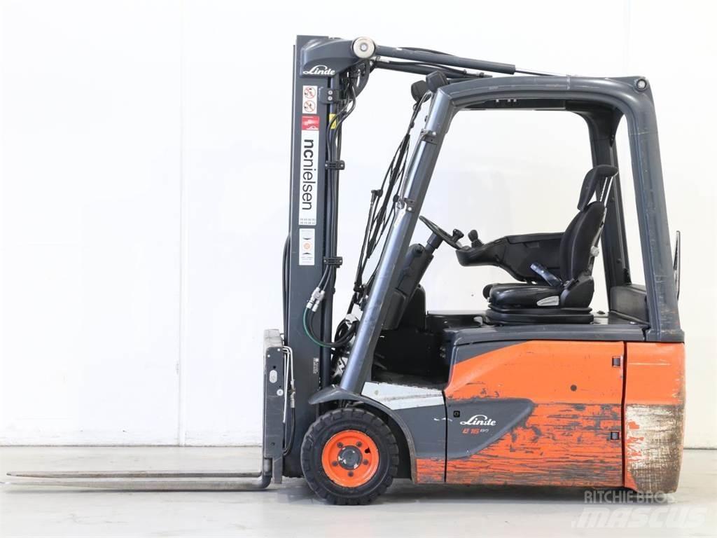 Linde E16 EVO/386-02 Elektriskie iekrāvēji