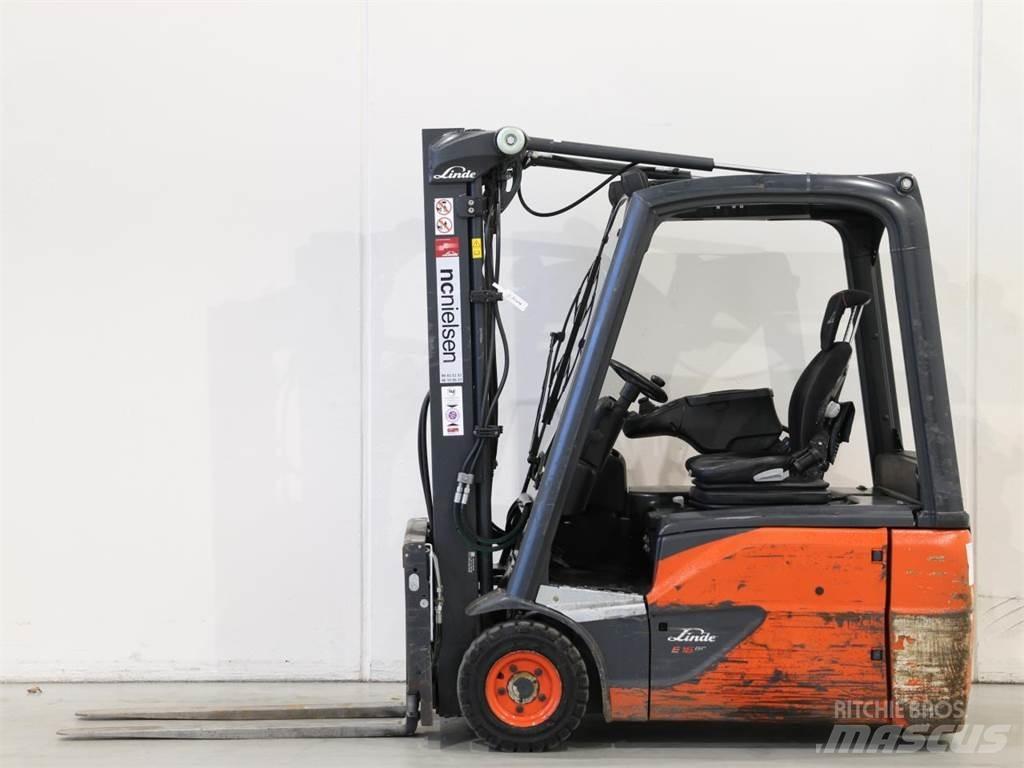 Linde E16 EVO/386-02 Elektriskie iekrāvēji