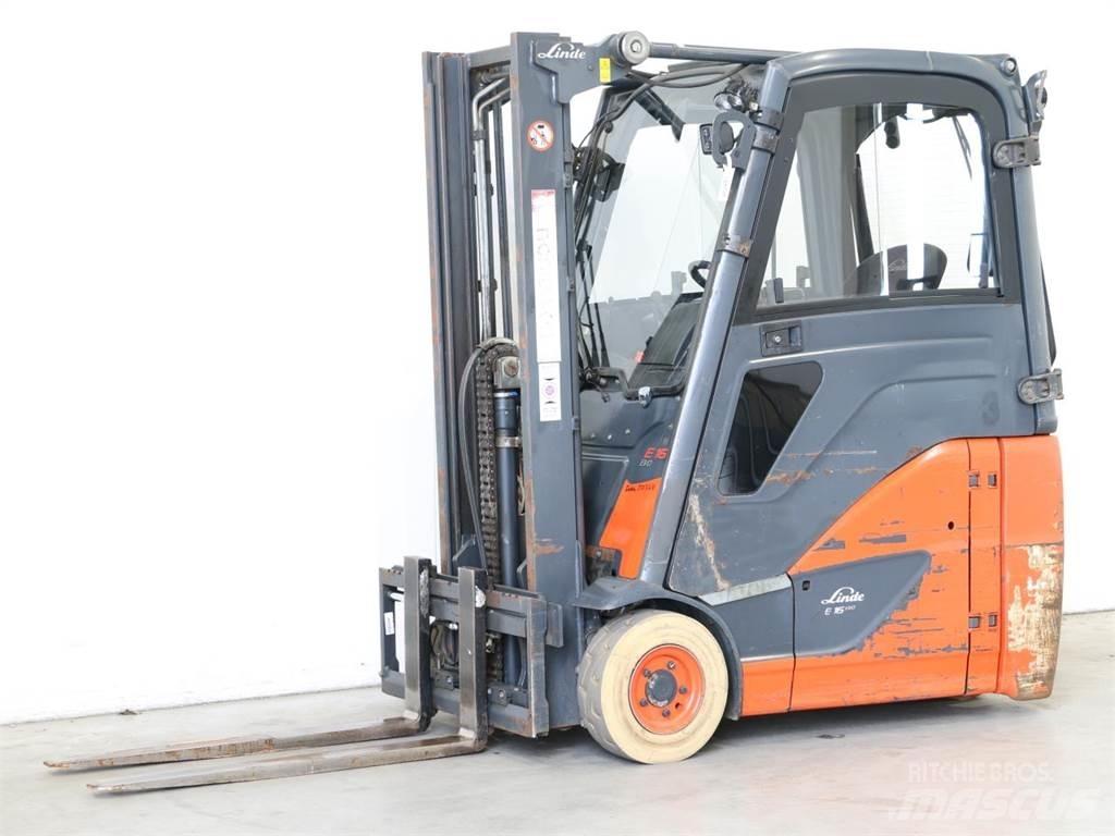 Linde E16H/386-02 Elektriskie iekrāvēji