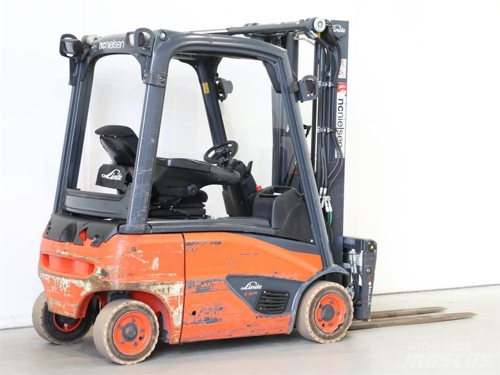 Linde E16P/386-02 Elektriskie iekrāvēji