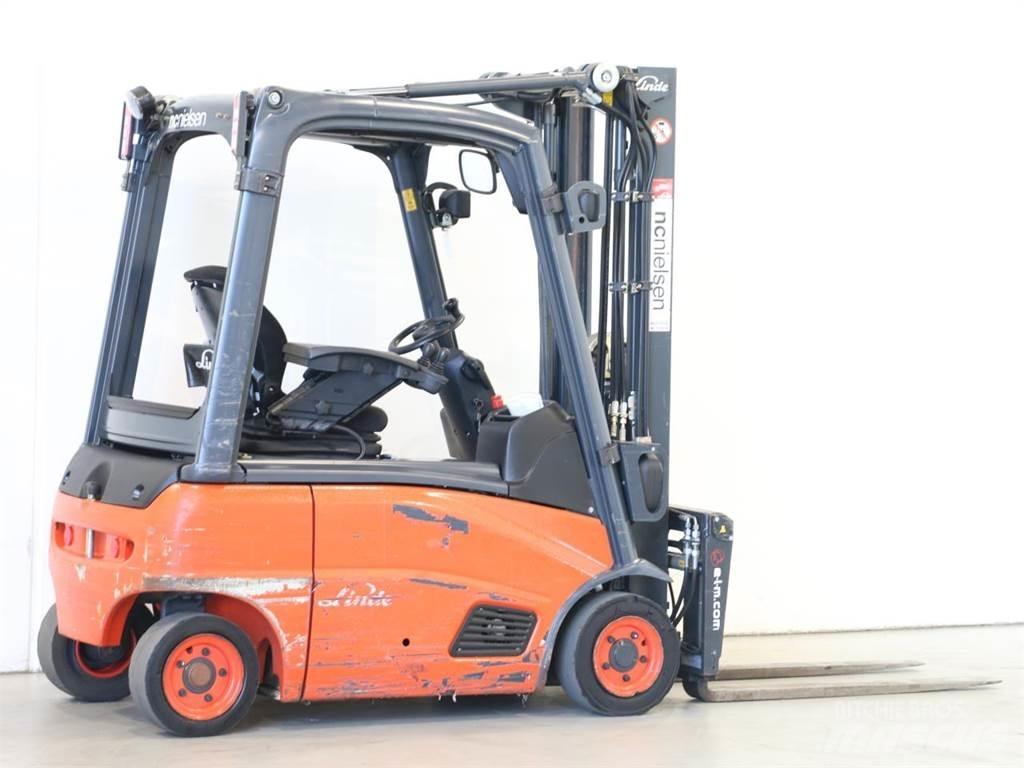Linde E16P/386-02 Elektriskie iekrāvēji