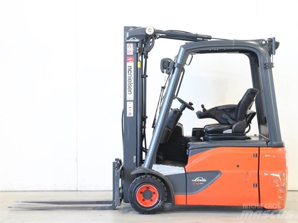 Linde E18 EVO/386-02 Elektriskie iekrāvēji