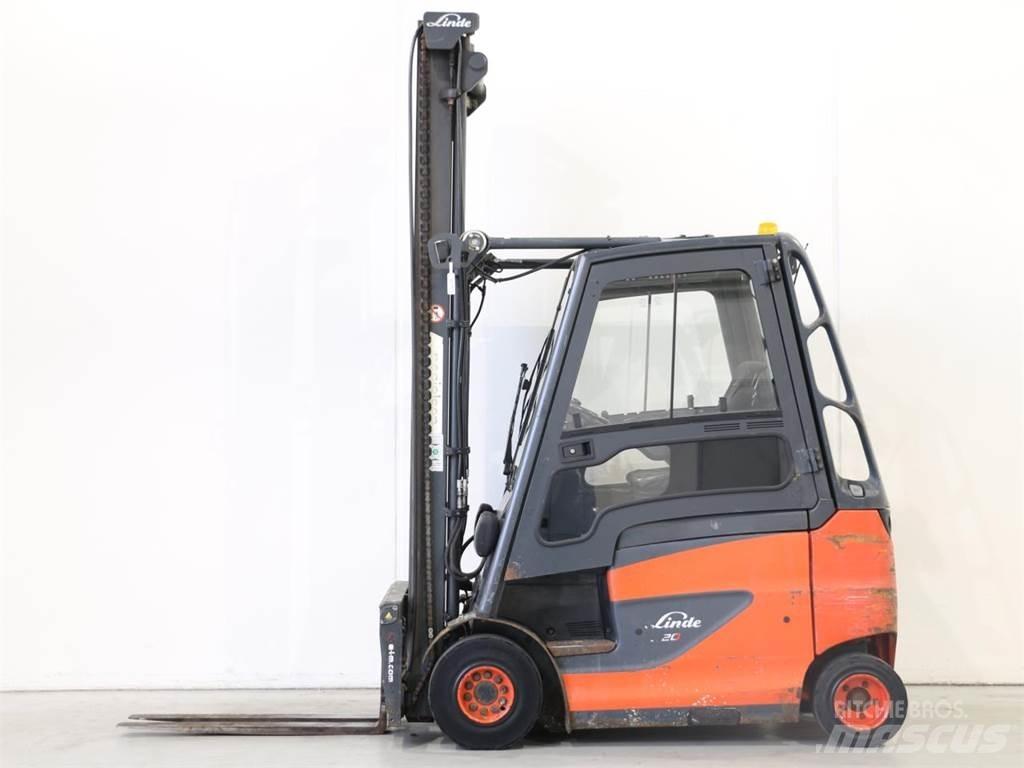 Linde E20/600H/387 Elektriskie iekrāvēji