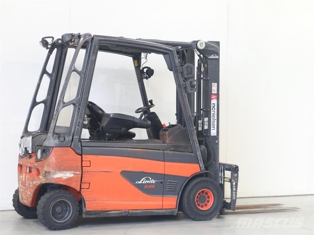 Linde E25L/387 Elektriskie iekrāvēji