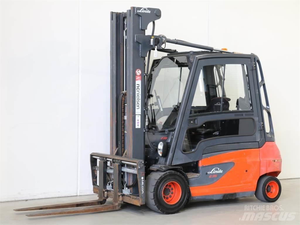 Linde E35L/387 Elektriskie iekrāvēji