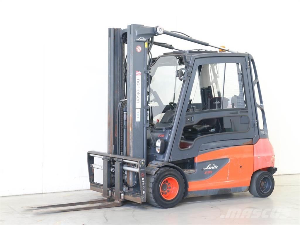 Linde E35L/387 Elektriskie iekrāvēji