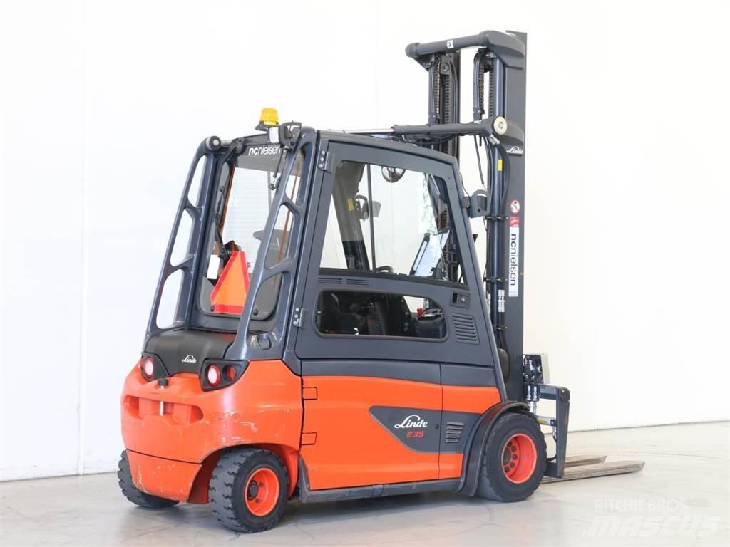 Linde E35L/387 Elektriskie iekrāvēji