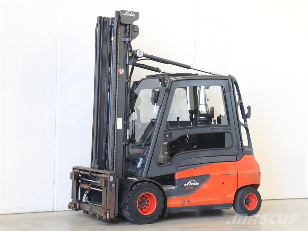 Linde E35L/387 Elektriskie iekrāvēji