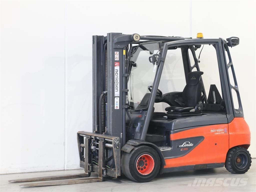 Linde E35L/387 Elektriskie iekrāvēji