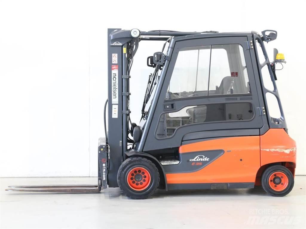 Linde E35L/387-01 Elektriskie iekrāvēji