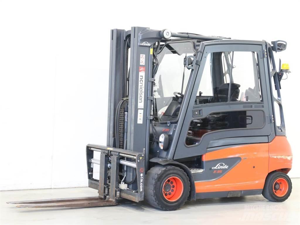 Linde E35L/387-01 Elektriskie iekrāvēji