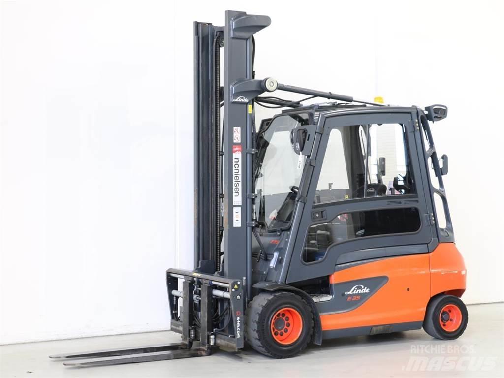 Linde E35L/387-01 Elektriskie iekrāvēji