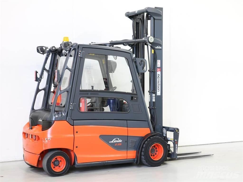 Linde E35L/387-01 Elektriskie iekrāvēji