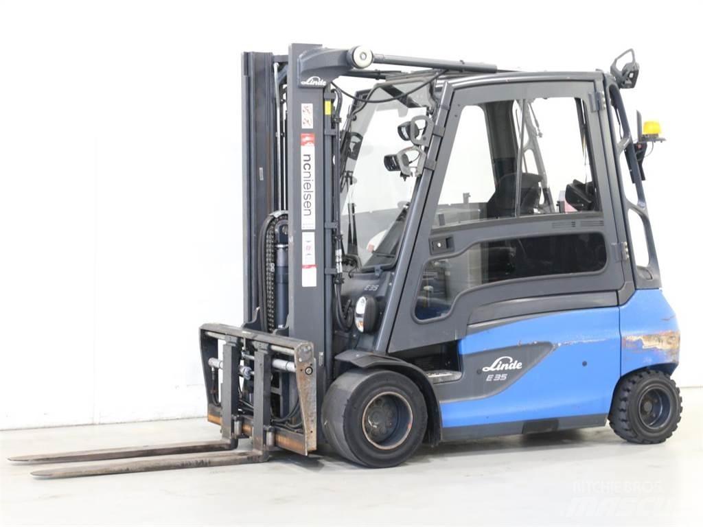 Linde E35L/387-01 Elektriskie iekrāvēji