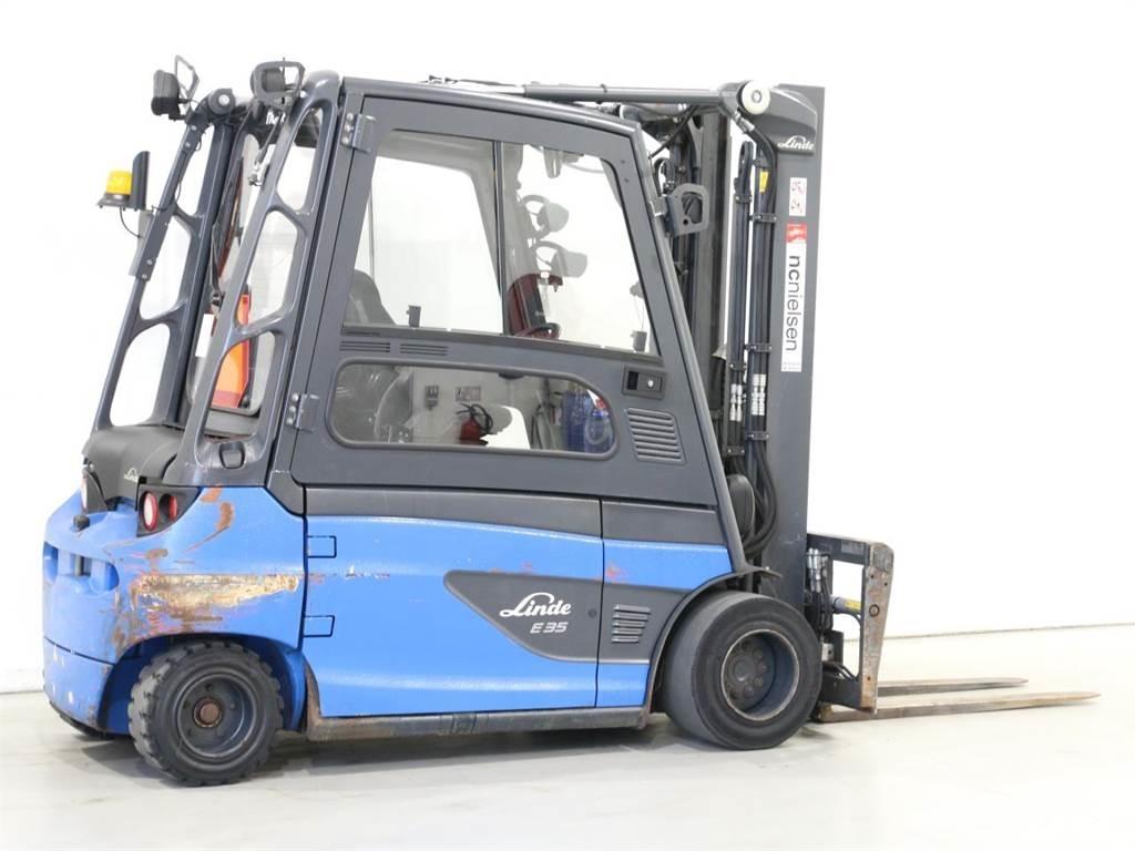 Linde E35L/387-01 Elektriskie iekrāvēji