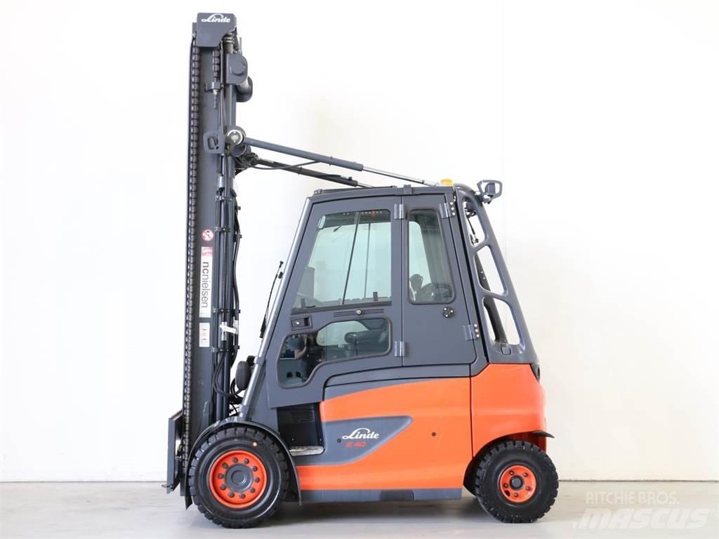 Linde E40/600H/388 Elektriskie iekrāvēji
