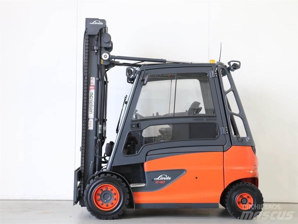 Linde E40/600HL/388 Elektriskie iekrāvēji
