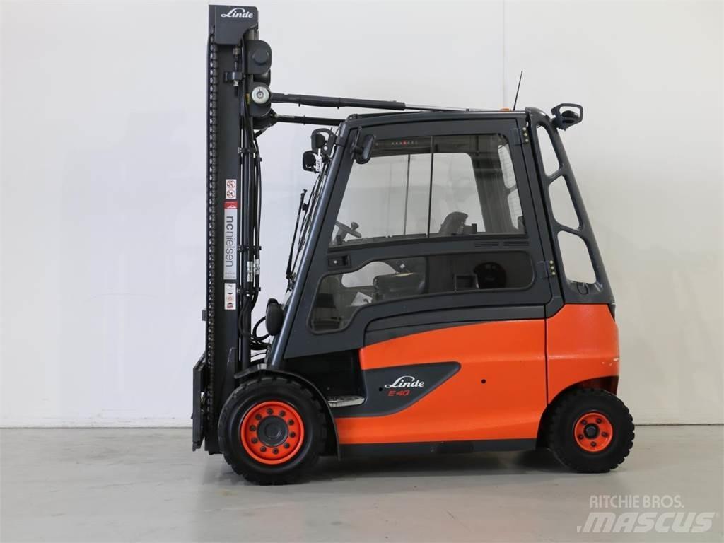 Linde E40/600HL/388 Elektriskie iekrāvēji
