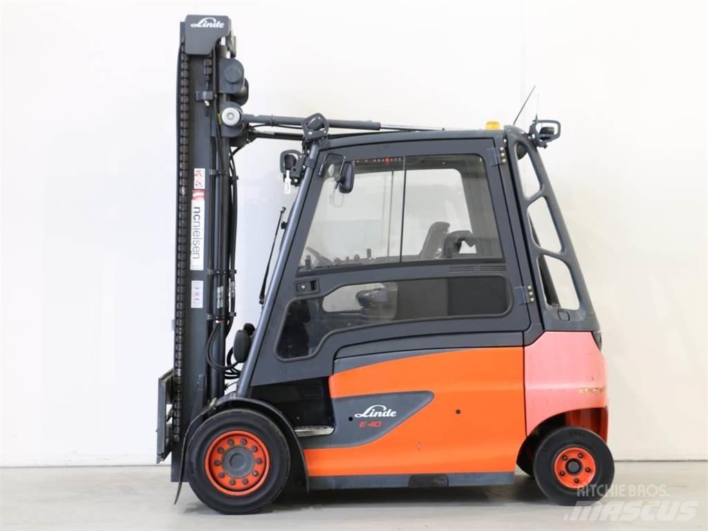 Linde E40/600HL/388 Elektriskie iekrāvēji