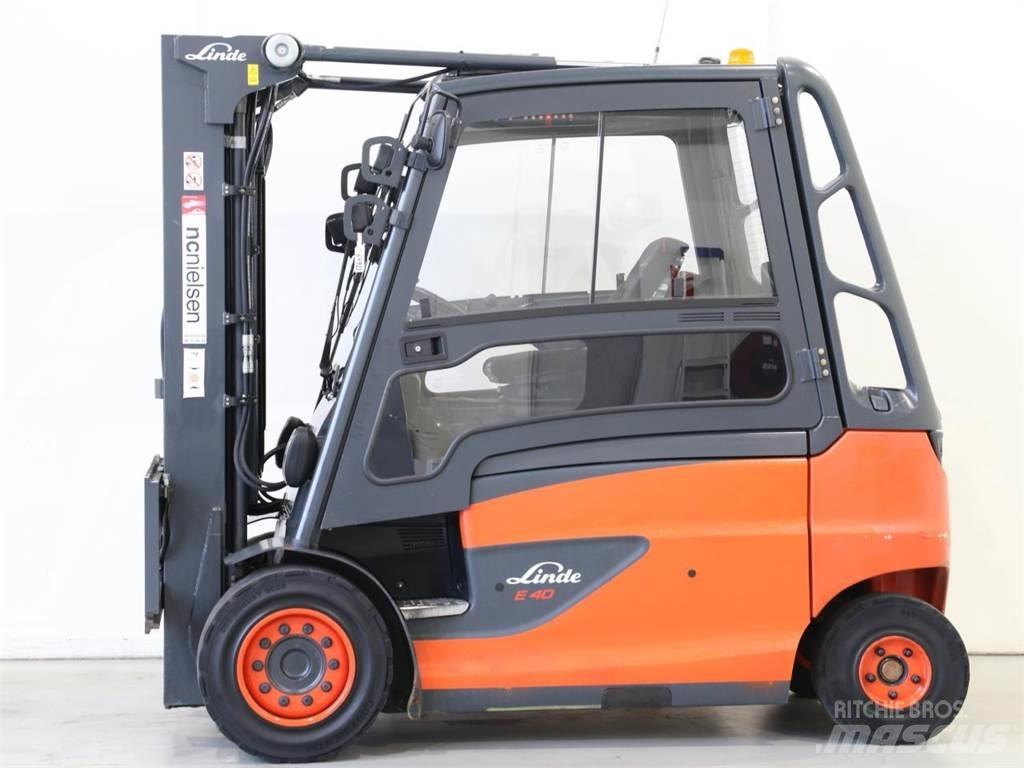 Linde E40/600HL/388 Elektriskie iekrāvēji