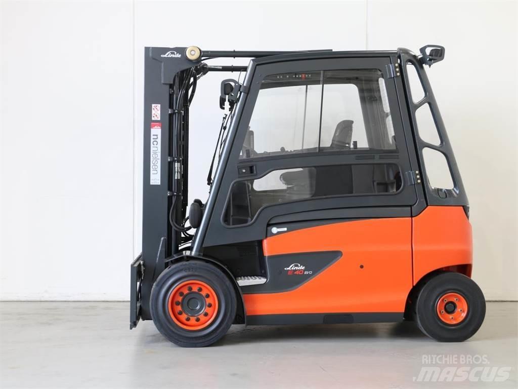 Linde E40/600HL/388 Elektriskie iekrāvēji