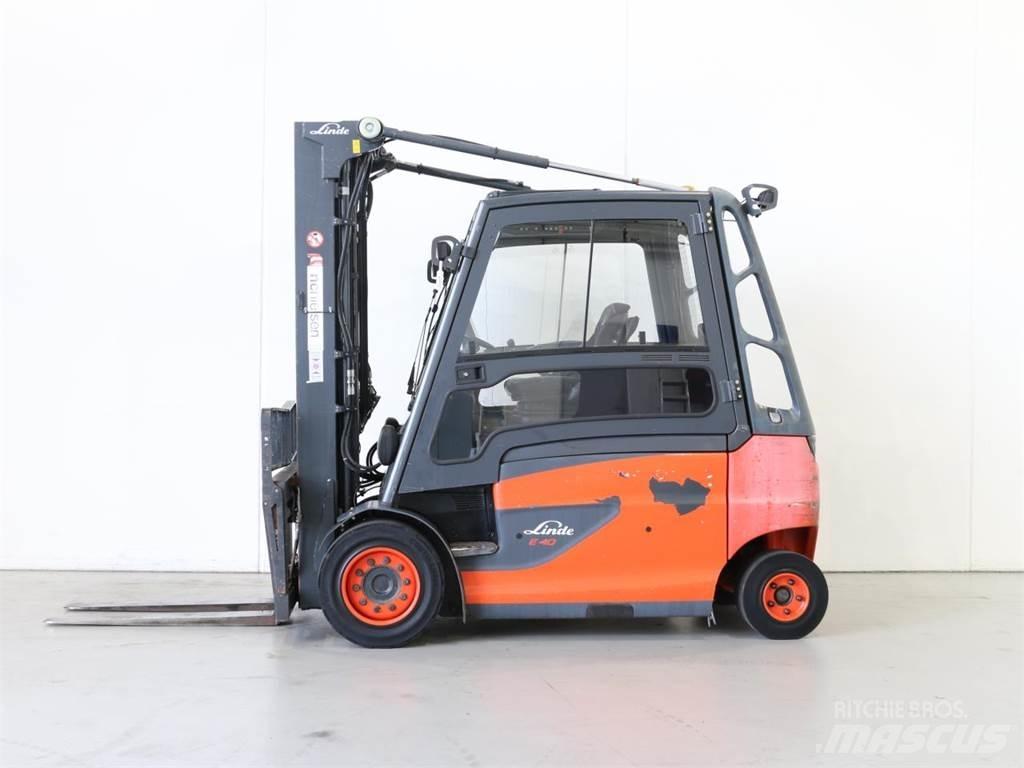 Linde E40/600HL/388 Elektriskie iekrāvēji