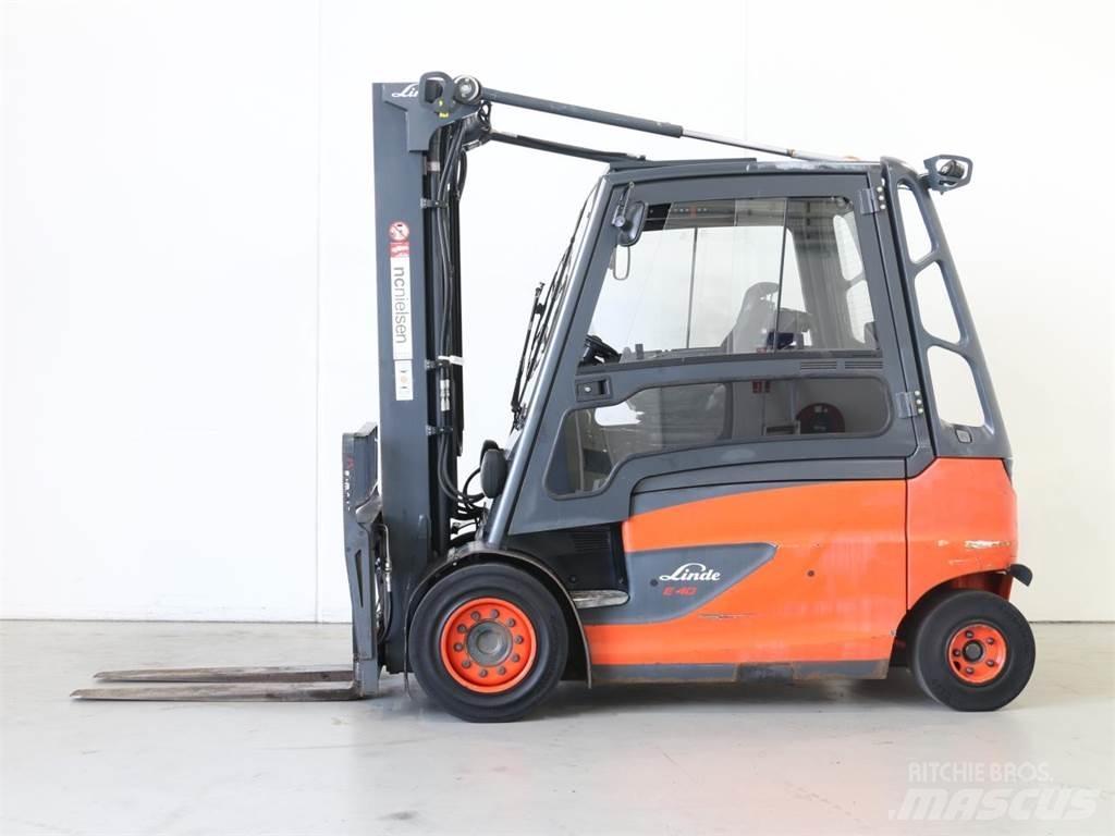 Linde E40/600HL/388 Elektriskie iekrāvēji