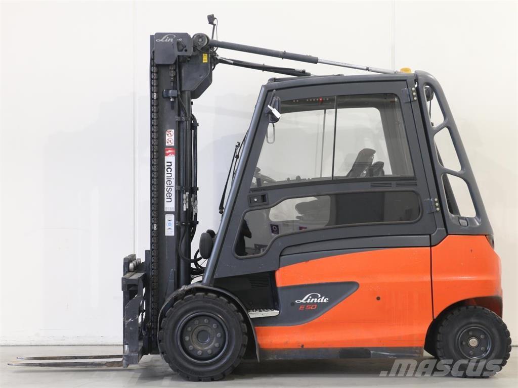 Linde E50/600HL/388 Elektriskie iekrāvēji
