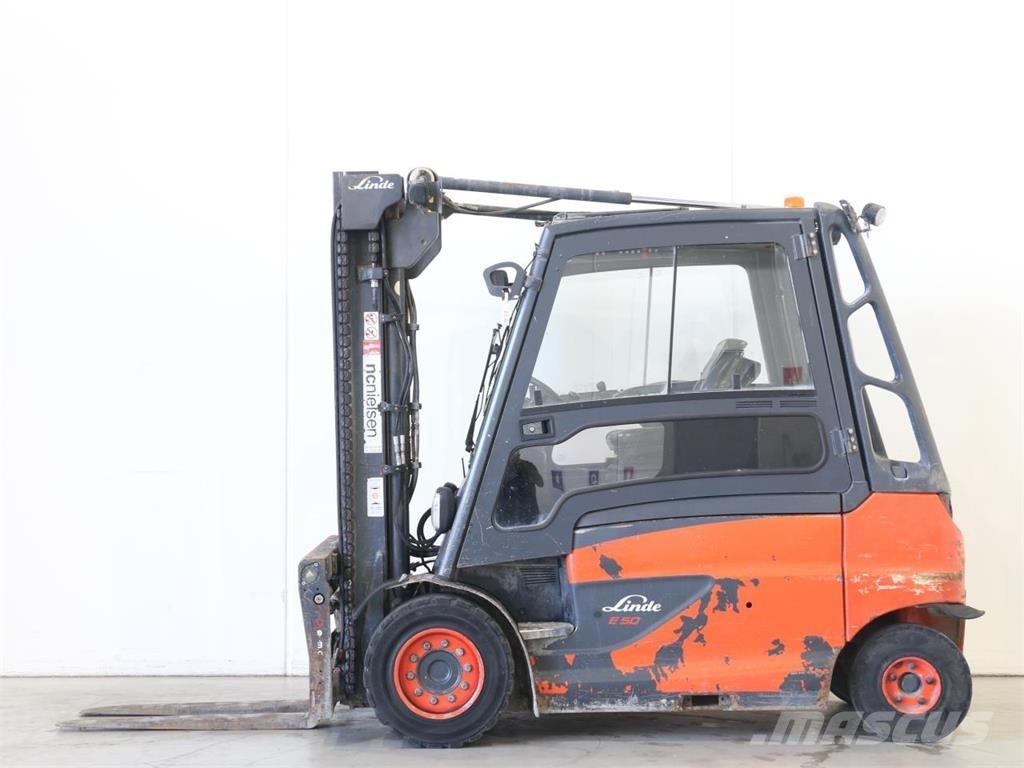 Linde E50/600HL/388 Elektriskie iekrāvēji