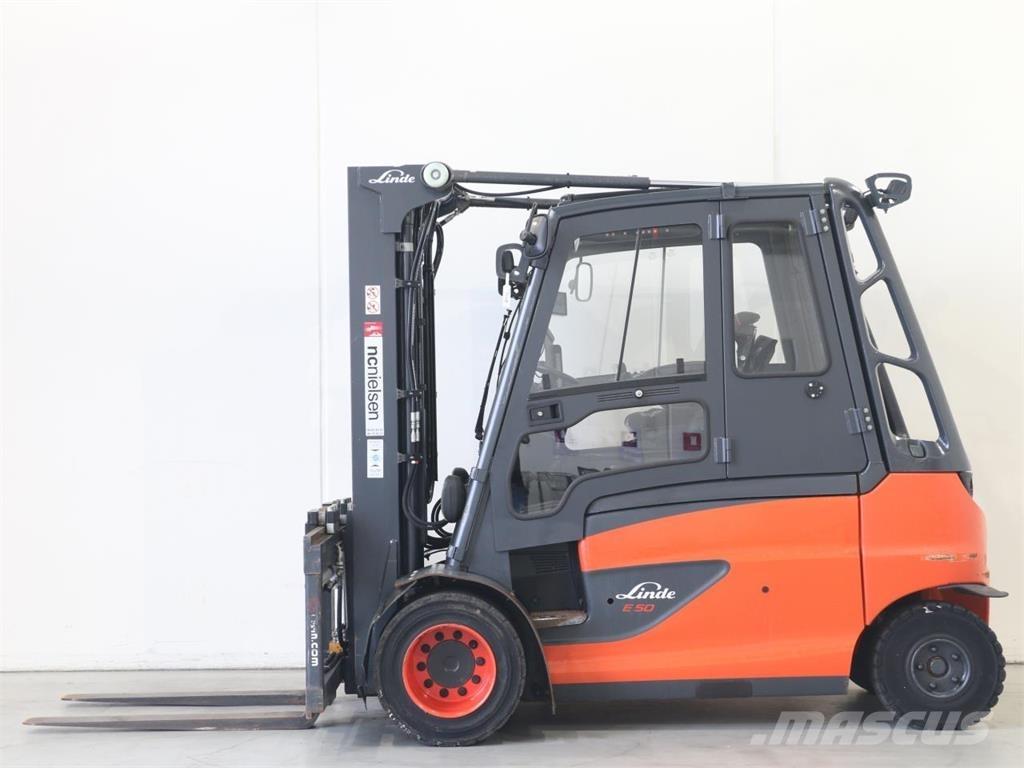 Linde E50/600HL/388 Elektriskie iekrāvēji