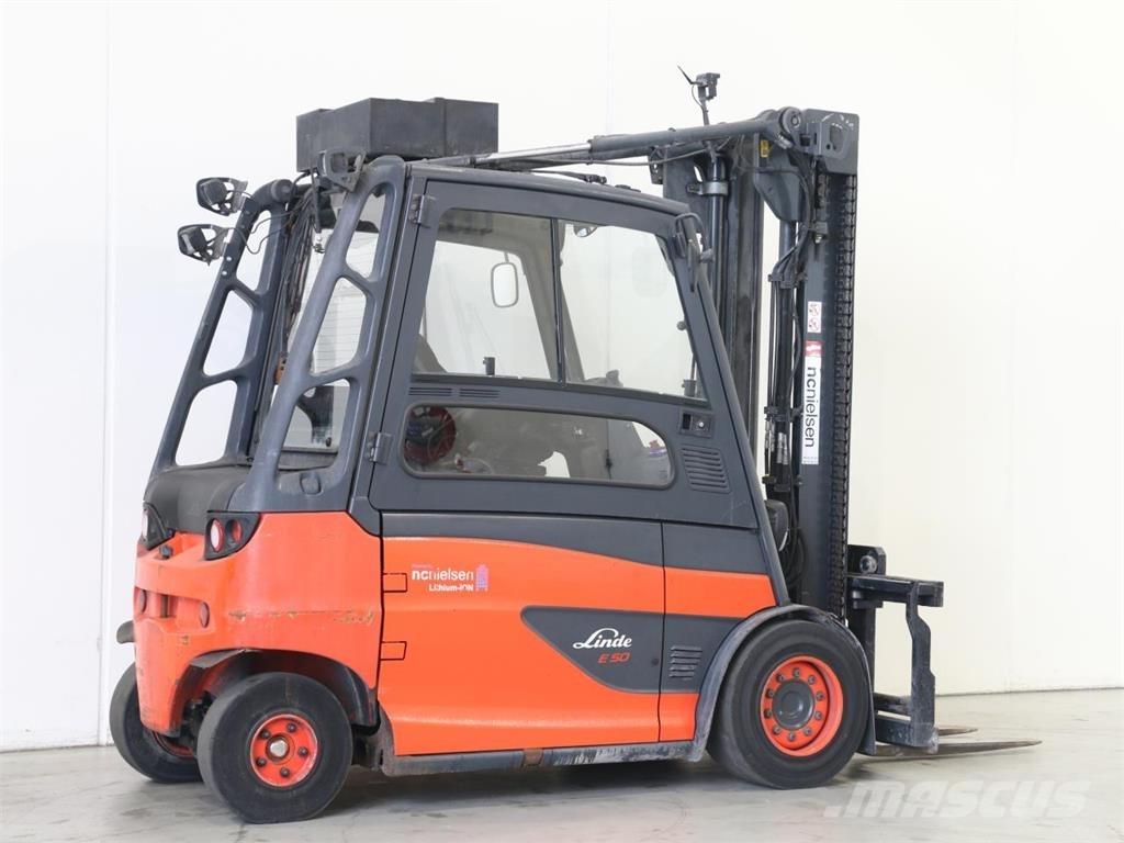 Linde E50HL/388 Elektriskie iekrāvēji