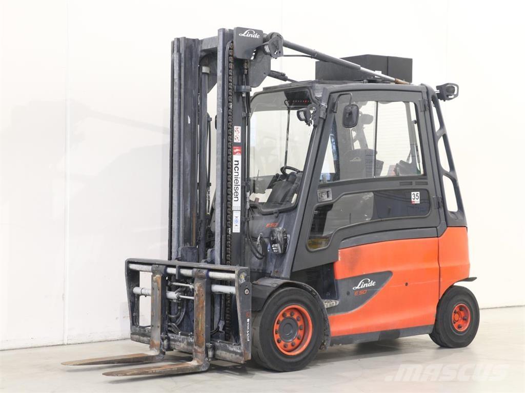 Linde E50HL/388 Elektriskie iekrāvēji
