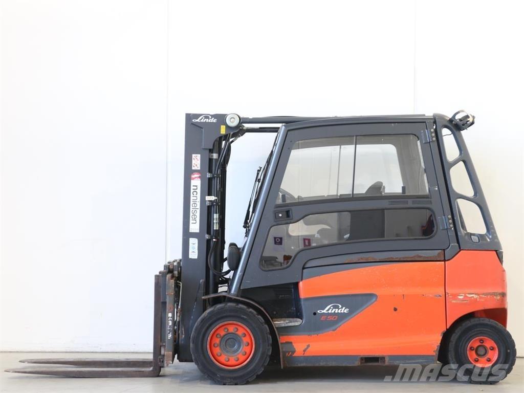 Linde E50L/388 Elektriskie iekrāvēji