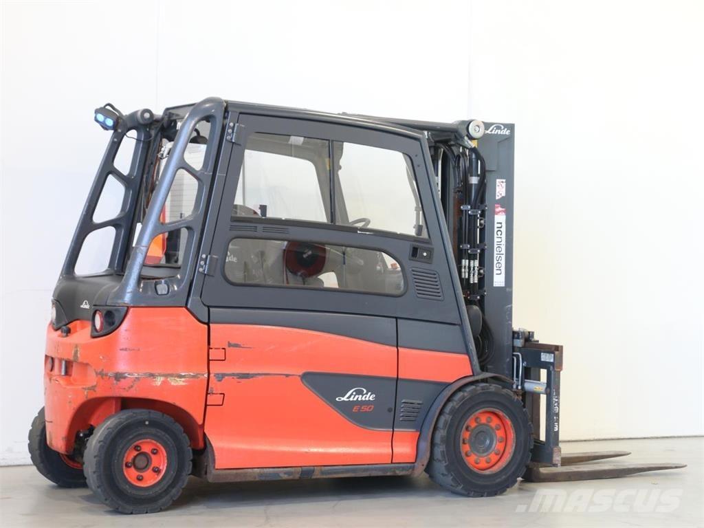 Linde E50L/388 Elektriskie iekrāvēji
