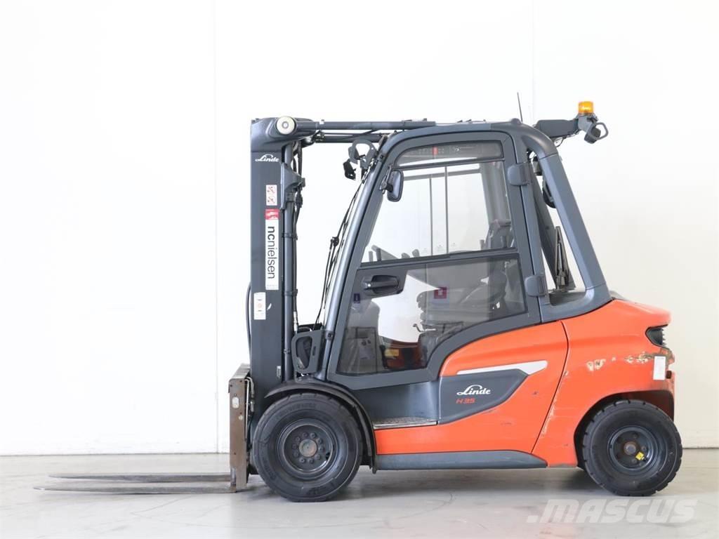 Linde H35D/1202-01 Tehnika ar dīzeļa dzinēju