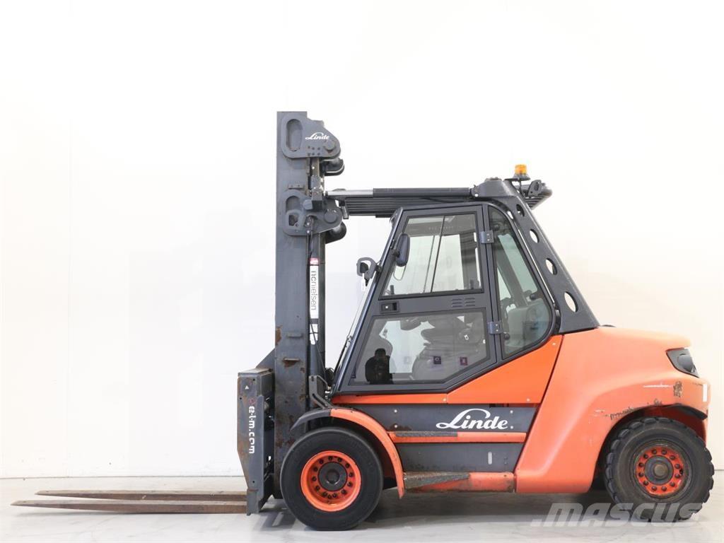 Linde H80D/396/900 Tehnika ar dīzeļa dzinēju
