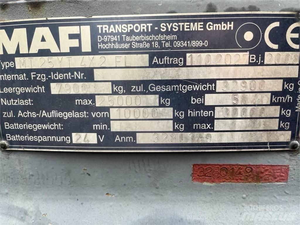 Mafi MT25 XT Iekraušanas tehnika- Citi