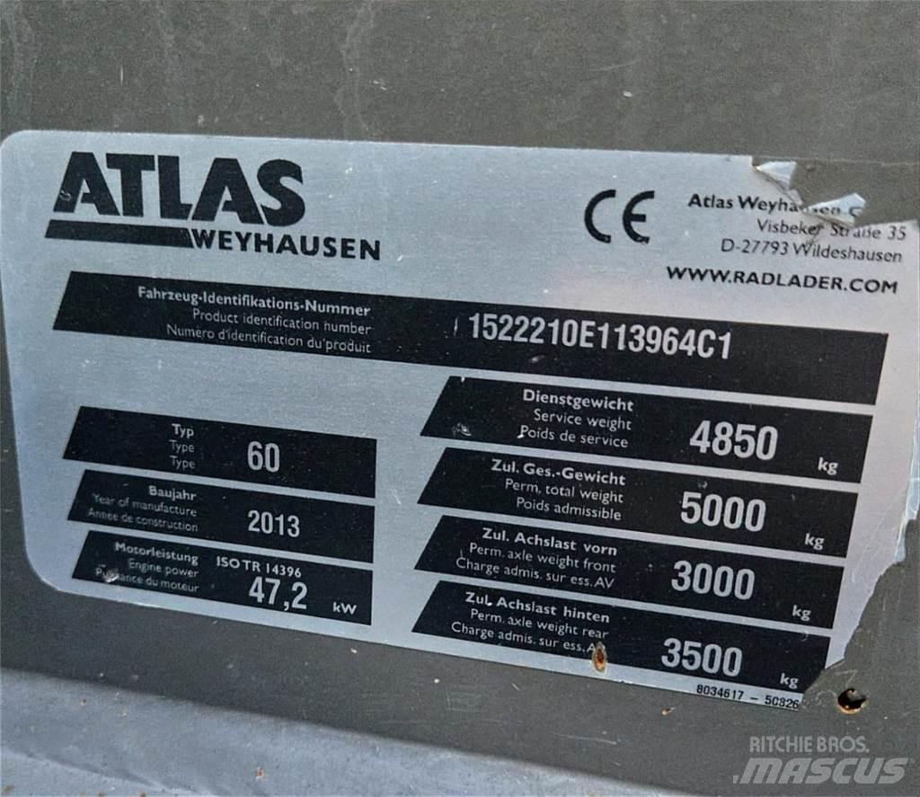 Atlas AR60 Iekrāvēji uz riteņiem