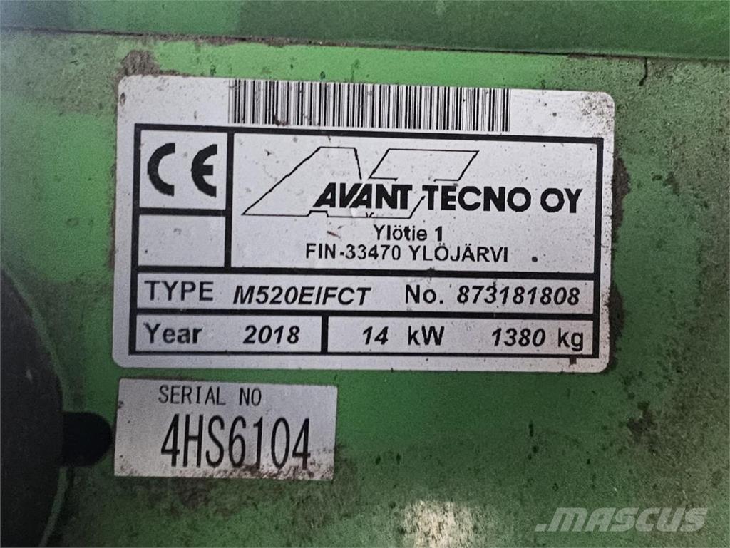 Avant M520 Mini iekrāvēji