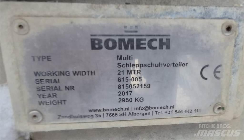 Bomech Multi 21 Cita mēslošanas tehnika