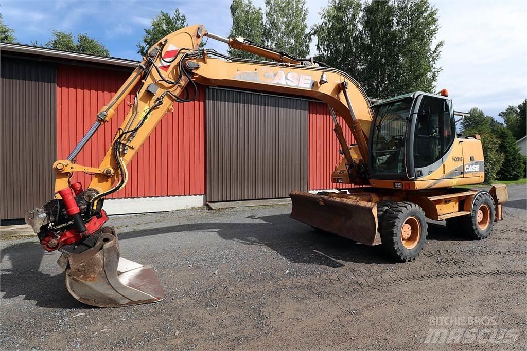 CASE WX145 Ekskavatori uz riteņiem