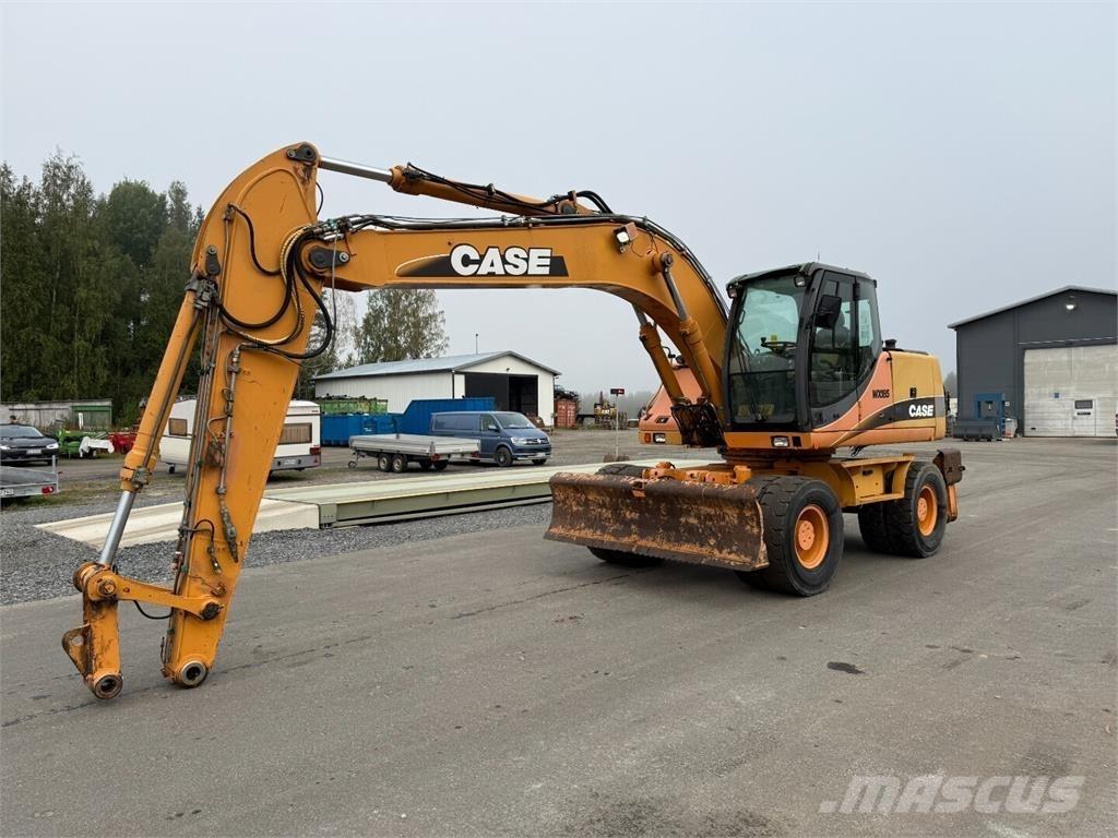 CASE WX185 Ekskavatori uz riteņiem