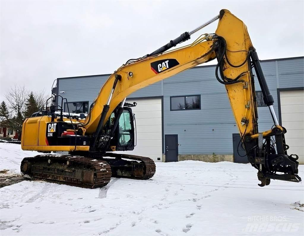 CAT 329E Kāpurķēžu ekskavatori