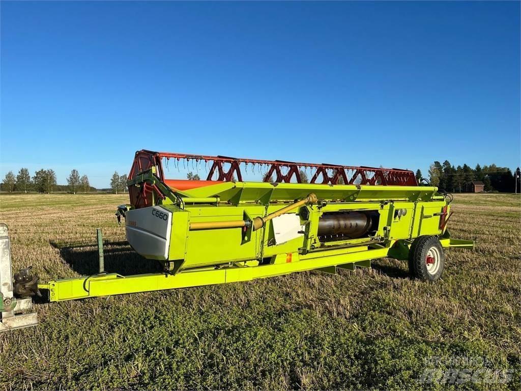 CLAAS C660 Pöytä Ražas novākšanas kombaini