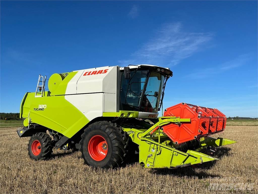 CLAAS Tucano 320 Ražas novākšanas kombaini